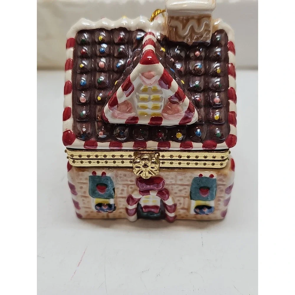 5 Vintage 2005 Mr Christmas Musical Trinket Box Ornaments works! 4
